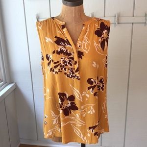 NWT Sonoma Printed Tank Top